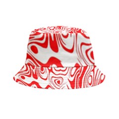 Red Inside Out Bucket Hat by nateshop