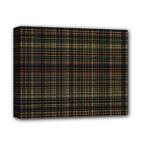 Plaid Deluxe Canvas 14  X 11  (stretched) by nateshop