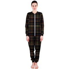 Plaid Onepiece Jumpsuit (ladies) by nateshop