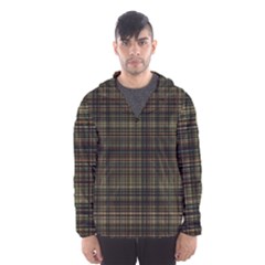 Plaid Men s Hooded Windbreaker by nateshop