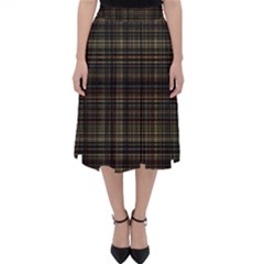 Plaid Classic Midi Skirt by nateshop