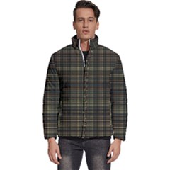 Plaid Men s Puffer Bubble Jacket Coat by nateshop