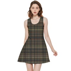 Plaid Inside Out Reversible Sleeveless Dress by nateshop