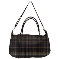 Plaid Removal Strap Handbag