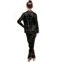 Plaid Kid s Satin Long Sleeve Pajamas Set View2