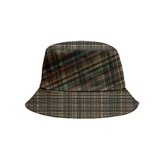 Plaid Inside Out Bucket Hat (kids) by nateshop