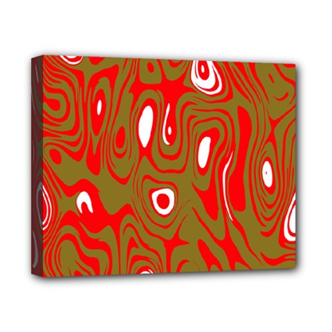 Red-dark Canvas 10  X 8  (stretched) by nateshop