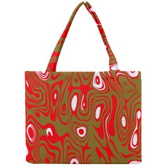 Red-dark Mini Tote Bag by nateshop