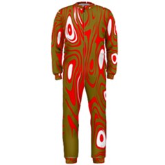 Red-dark Onepiece Jumpsuit (men) by nateshop