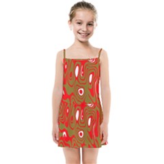 Red-dark Kids  Summer Sun Dress by nateshop