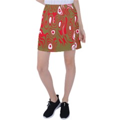 Red-dark Tennis Skirt by nateshop