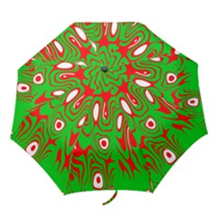 Red-green Folding Umbrellas by nateshop