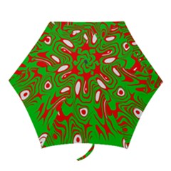 Red-green Mini Folding Umbrellas by nateshop