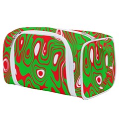 Red-green Toiletries Pouch by nateshop