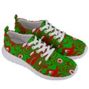 Red-green Men s Lightweight Sports Shoes View3