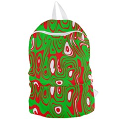 Red-green Foldable Lightweight Backpack by nateshop