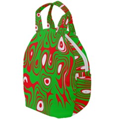 Red-green Travel Backpacks by nateshop