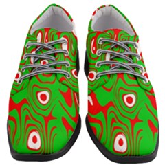 Red-green Women Heeled Oxford Shoes by nateshop