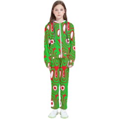 Red-green Kids  Tracksuit by nateshop