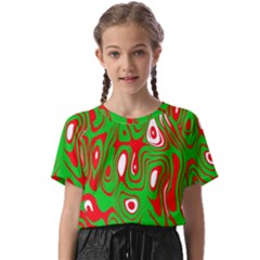 Red-green Kids  Basic Tee by nateshop