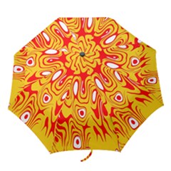 Red-yellow Folding Umbrellas by nateshop