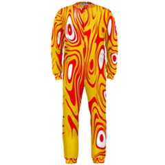 Red-yellow Onepiece Jumpsuit (men) by nateshop