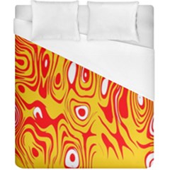 Red-yellow Duvet Cover (california King Size) by nateshop