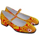 Red-yellow Women s Mary Jane Shoes View3