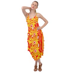 Red-yellow Layered Bottom Dress by nateshop