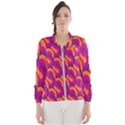 Retro-pattern Women s Windbreaker View1