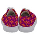 Retro-pattern Kids  Low Top Canvas Sneakers View4