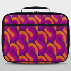 Retro-pattern Full Print Lunch Bag by nateshop