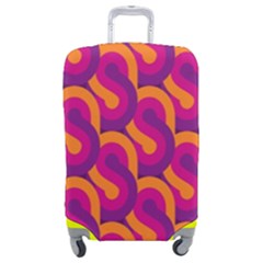 Retro-pattern Luggage Cover (medium) by nateshop