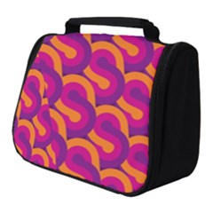 Retro-pattern Full Print Travel Pouch (small) by nateshop