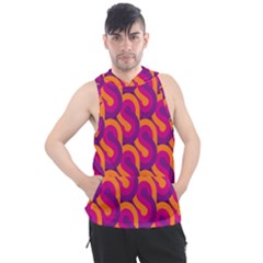 Retro-pattern Men s Sleeveless Hoodie by nateshop