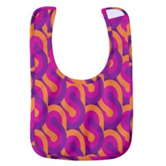 Retro-pattern Baby Bib by nateshop