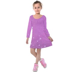 Scrapbooking Kids  Long Sleeve Velvet Dress by nateshop