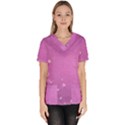 Scrapbooking Women s V-Neck Scrub Top View1