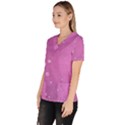 Scrapbooking Women s V-Neck Scrub Top View2