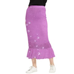 Scrapbooking Maxi Fishtail Chiffon Skirt by nateshop