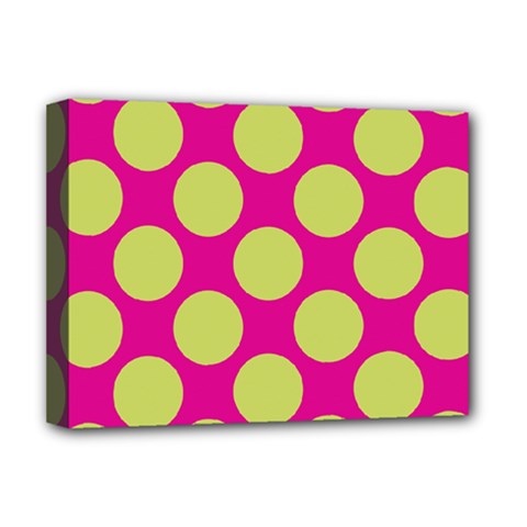 Seamless, Polkadot Deluxe Canvas 16  X 12  (stretched)  by nateshop