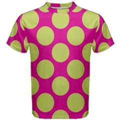 Seamless, Polkadot Men s Cotton Tee by nateshop