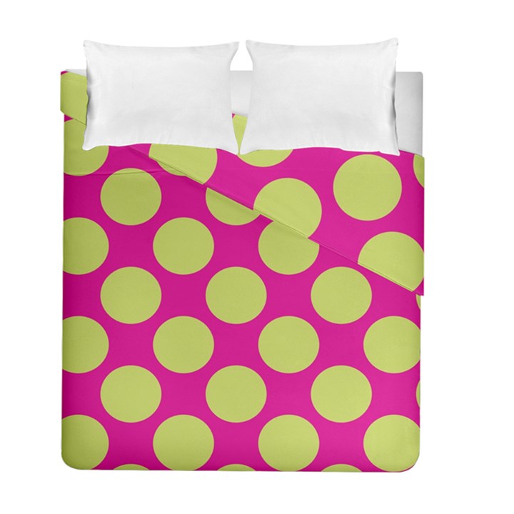 Seamless, Polkadot Duvet Cover Double Side (Full/ Double Size)