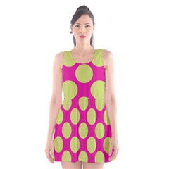 Seamless, Polkadot Scoop Neck Skater Dress by nateshop