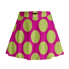 Seamless, Polkadot Mini Flare Skirt by nateshop