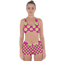 Seamless, Polkadot Racerback Boyleg Bikini Set by nateshop