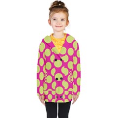 Seamless, Polkadot Kids  Double Breasted Button Coat by nateshop