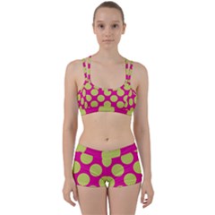 Seamless, Polkadot Perfect Fit Gym Set by nateshop