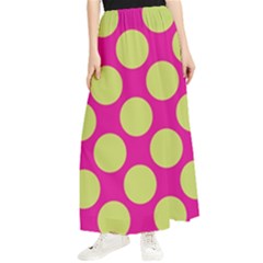 Seamless, Polkadot Maxi Chiffon Skirt by nateshop