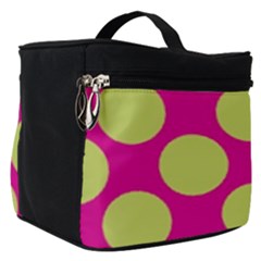 Seamless, Polkadot Make Up Travel Bag (small) by nateshop